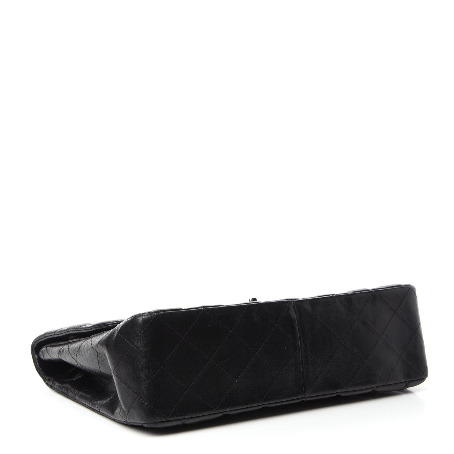 Chanel Lambskin Quilted Jumbo Single Flap Black 5 of 12