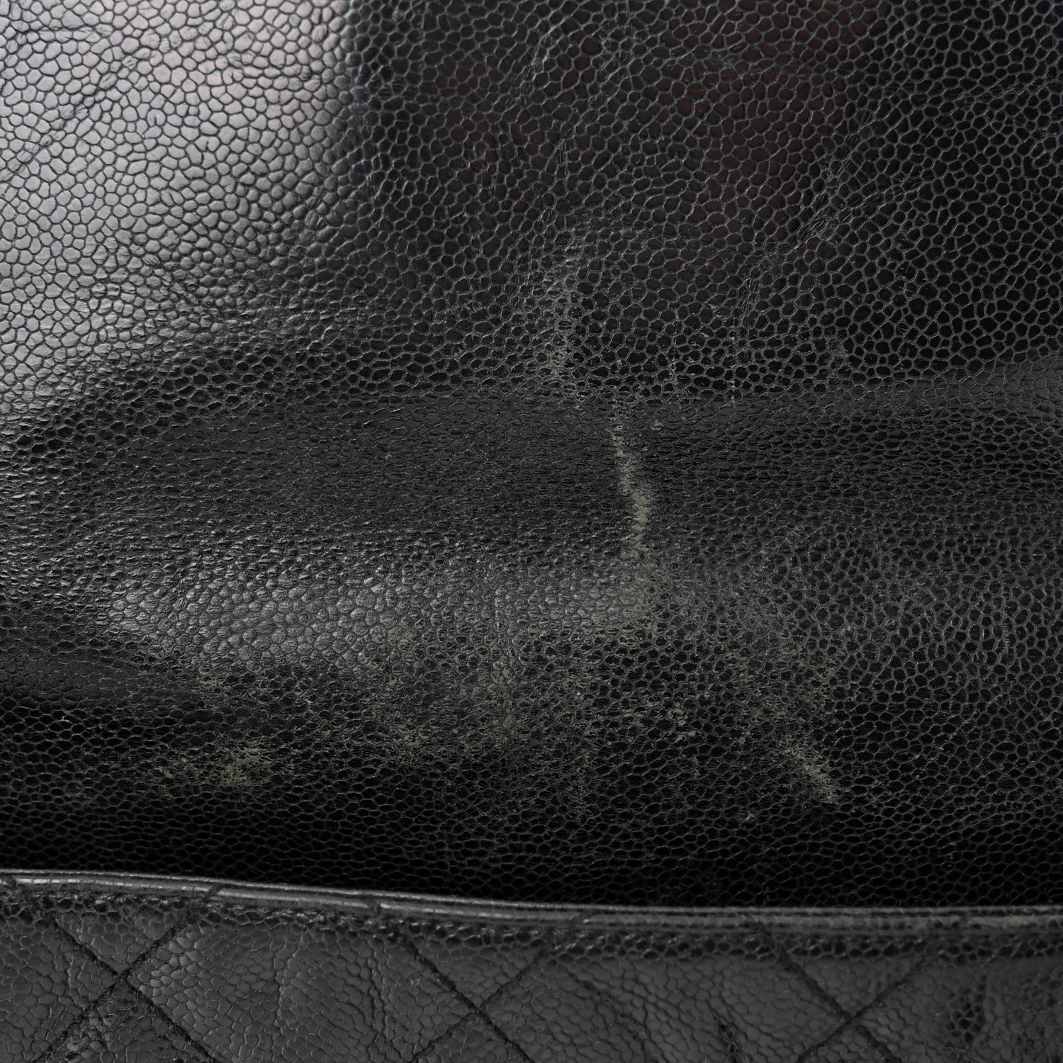 Chanel Crumpled Grained Calfskin Medium CC Crave Flap Black 11 of 14