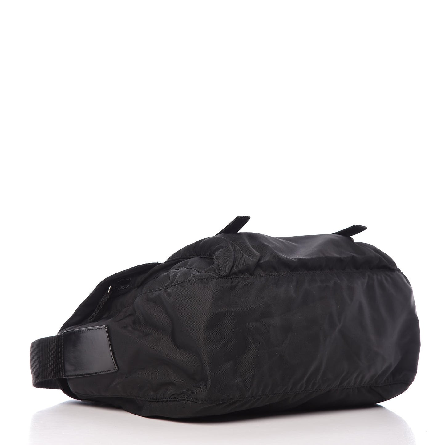 Tessuto Nylon Messenger Bag Black