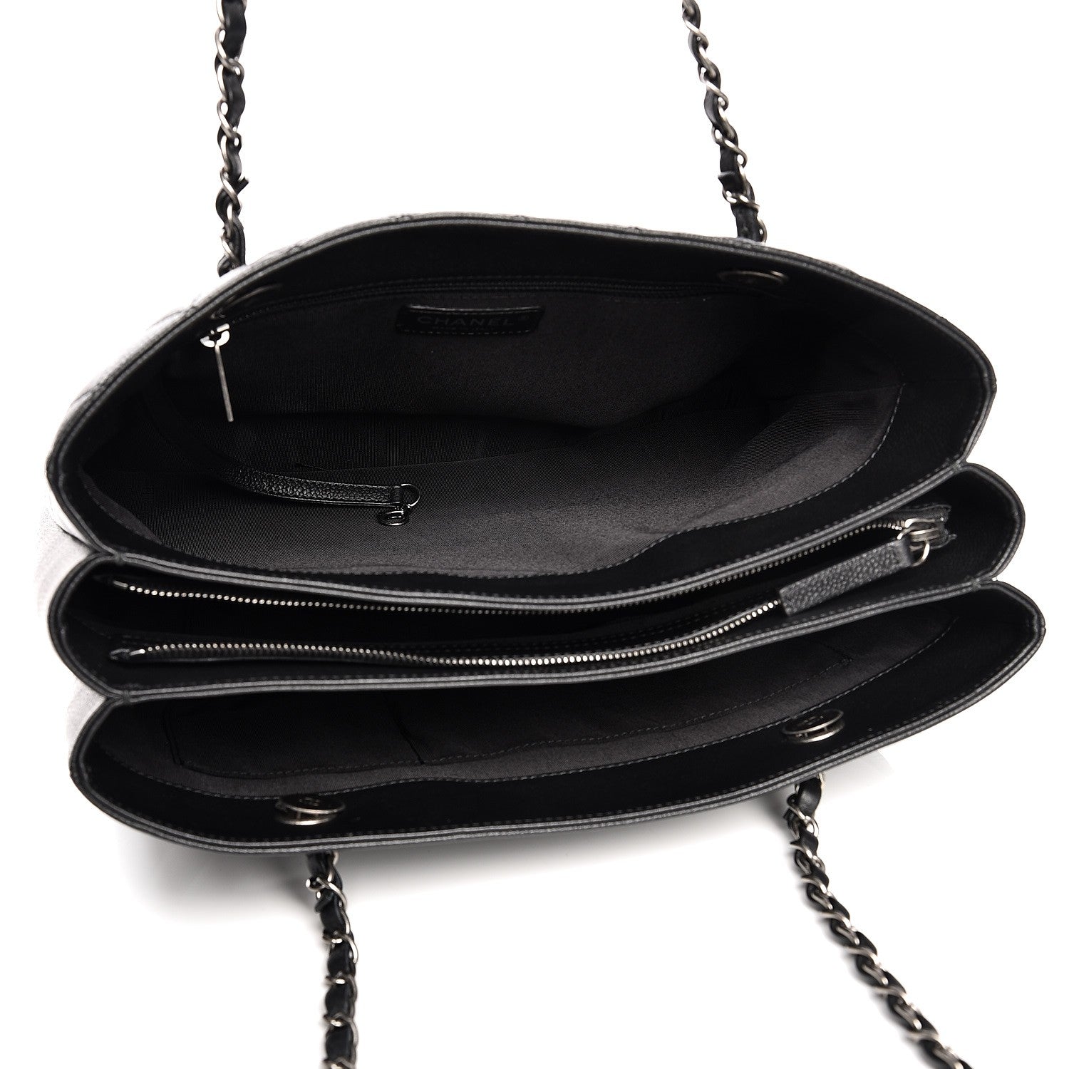Chanel Caviar Quilted Urban Companion Shopping Tote Black 5 of 7
