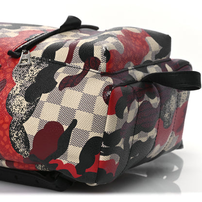 Louis Vuitton Damier Azur Patchwork Waves Palm Springs PM 8 of 14