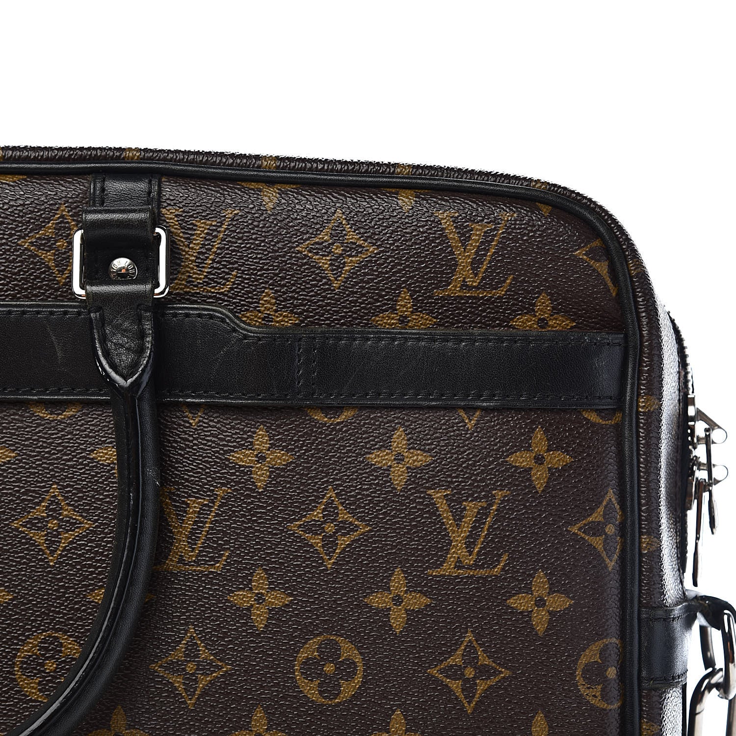 Louis Vuitton Monogram Macassar Porte-Documents Voyage GM 12 of 20