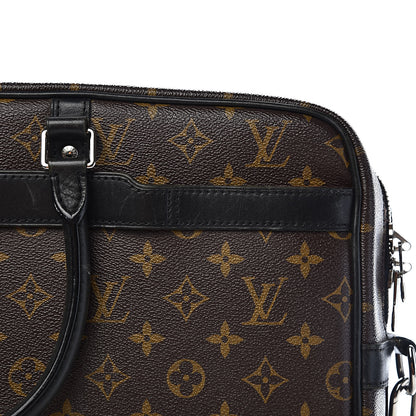 Louis Vuitton Monogram Macassar Porte-Documents Voyage GM 12 of 20