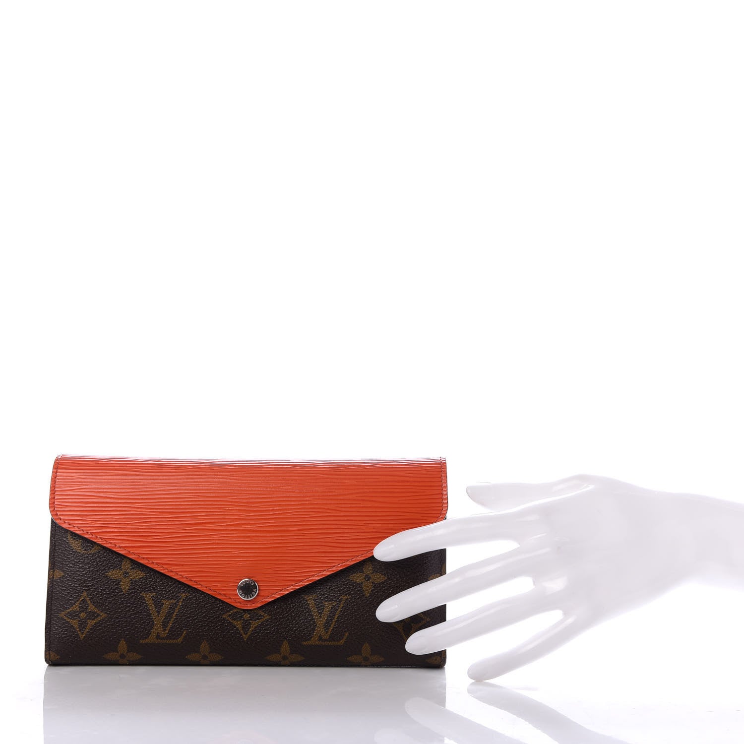 Louis Vuitton Monogram Epi Marie-Lou Long Wallet Piment 2 of 8