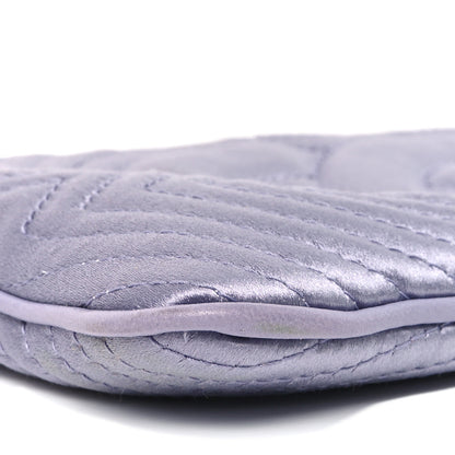 Chanel Satin Camellia Evening Bag Light Purple 9 of 10