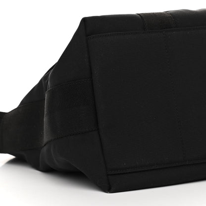 Gucci Canvas Double Buckle Flap Messenger Bag Black 9 of 11