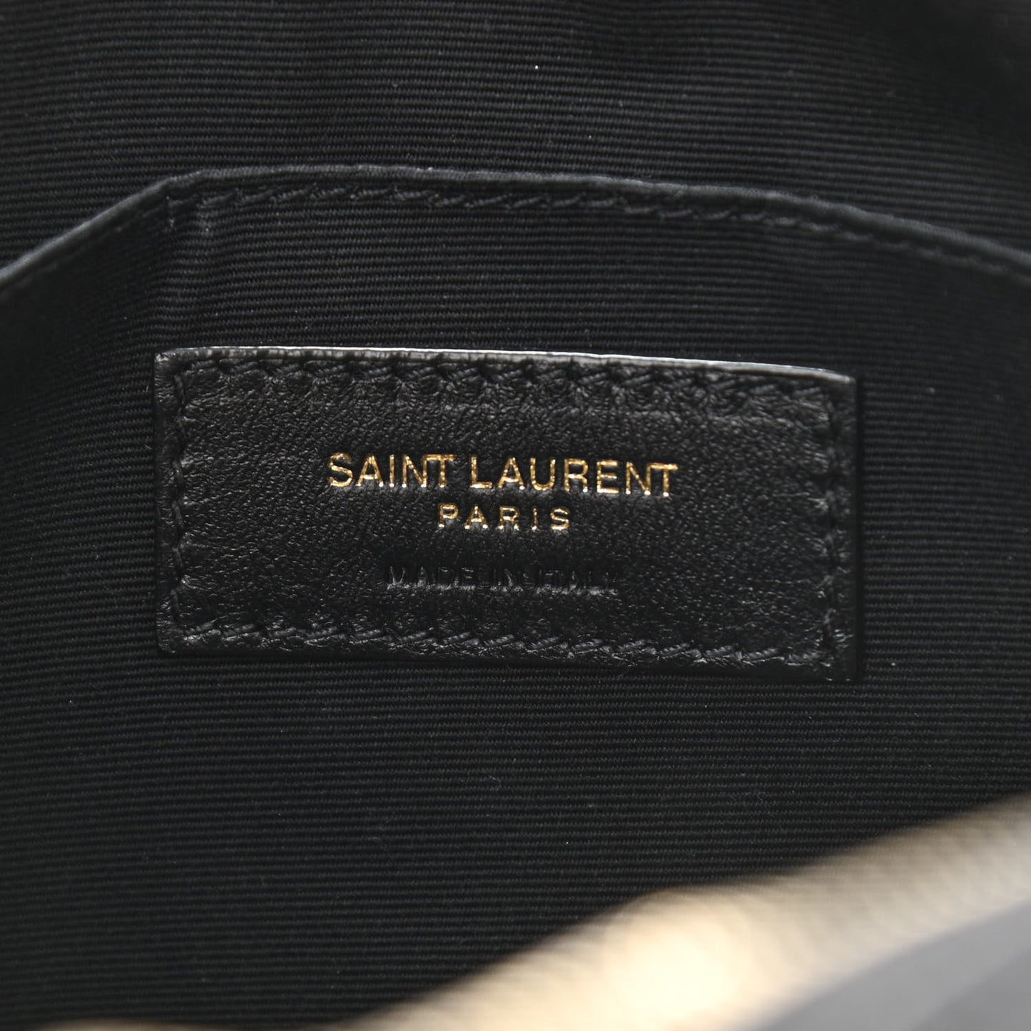 Calfskin Matelasse Monogram Lou Camera Bag Black