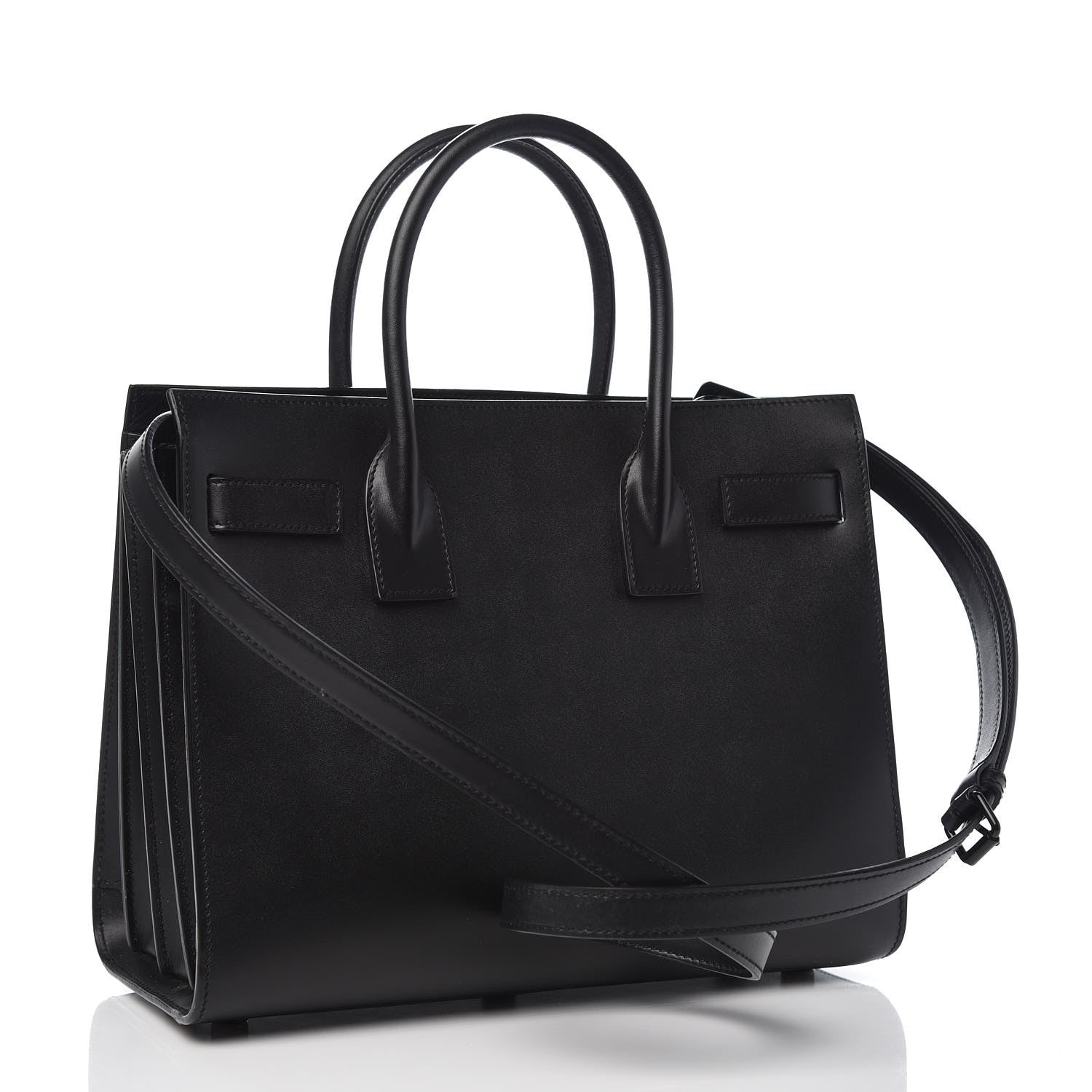 Saint Laurent Calfskin Baby Sac De Jour Black 4 of 12