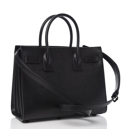 Saint Laurent Calfskin Baby Sac De Jour Black 4 of 12