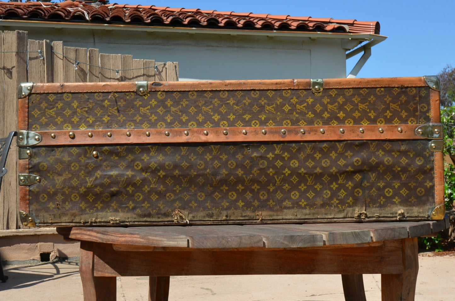 Antique Steamer Trunk