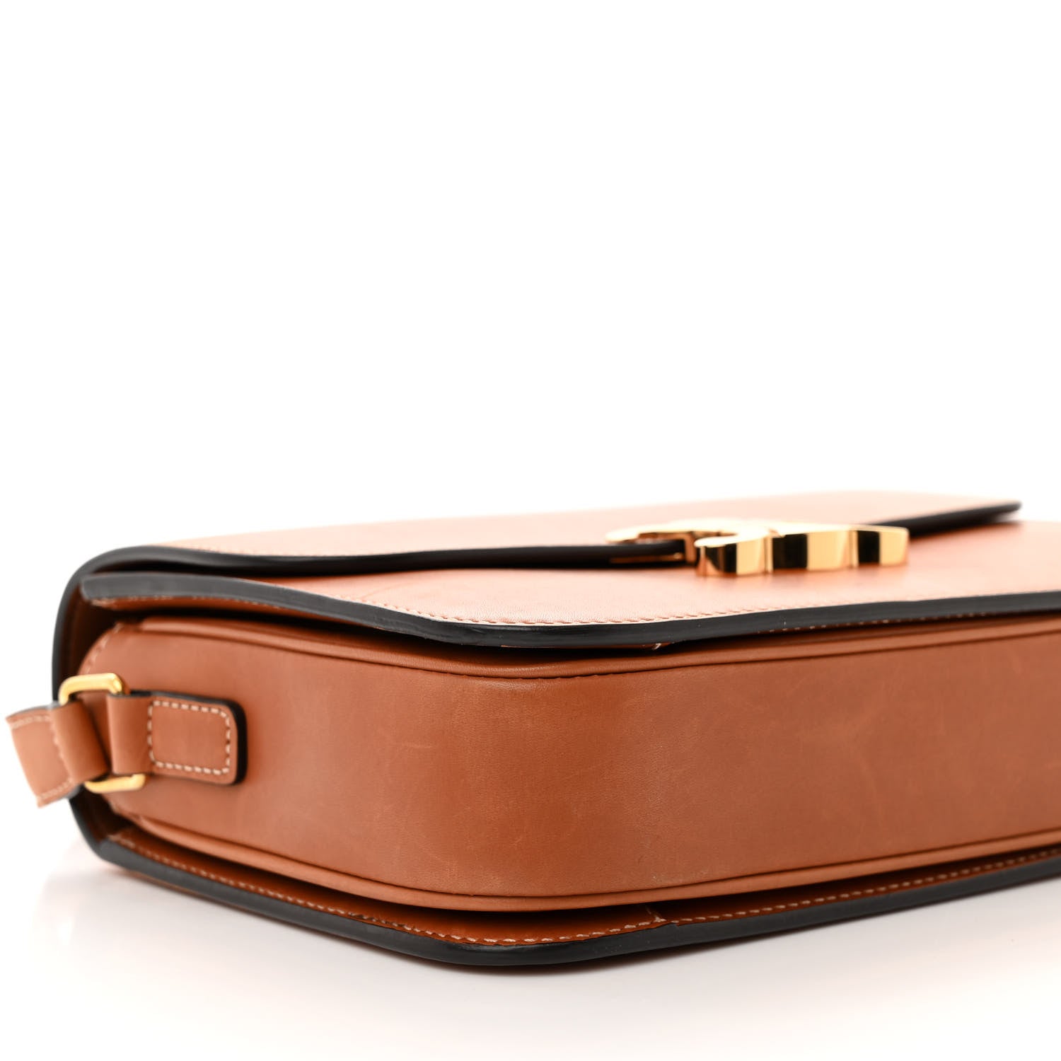 Celine Natural Calfskin Medium Triomphe Tan 9 of 12