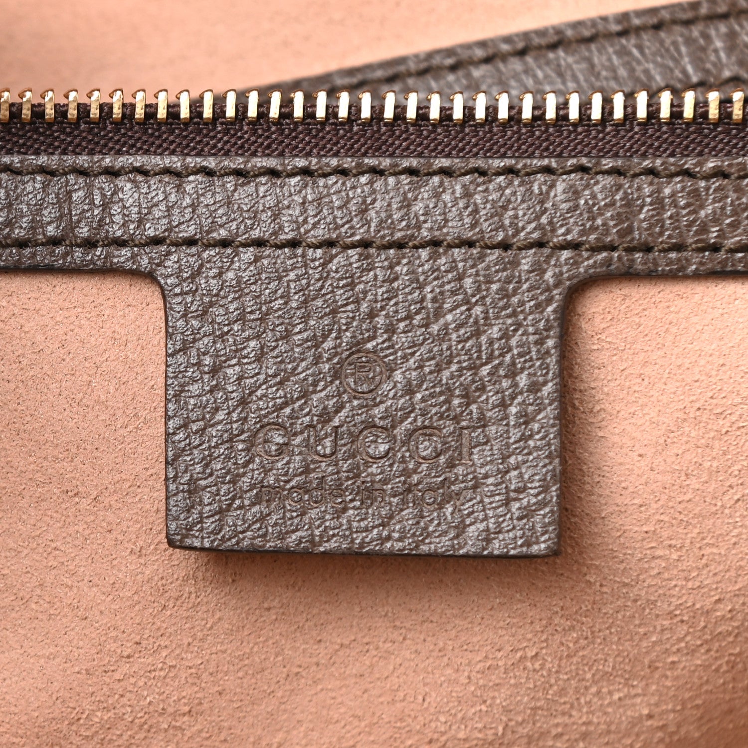 Gucci GG Supreme Monogram Web Medium Ophidia Tote Bag Brown 6 of 10