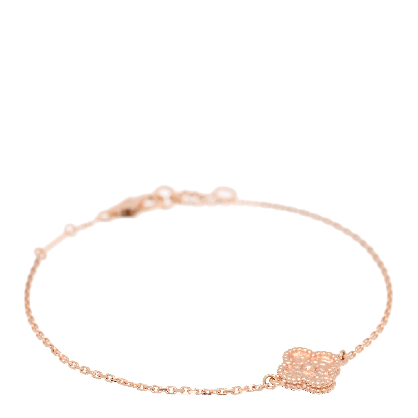 18K Rose Gold Sweet Alhambra Bracelet