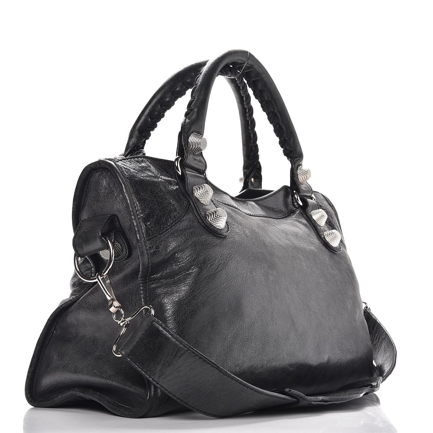 Agneau Giant 21 Silver Hardware City Anthracite