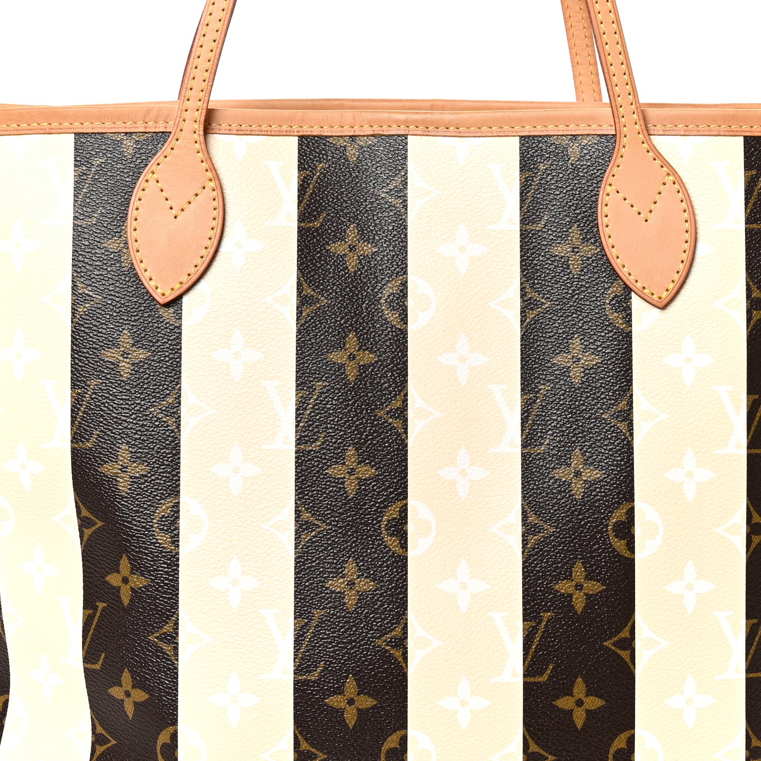 Louis Vuitton Monogram Rayures Neverfull MM 8 of 10