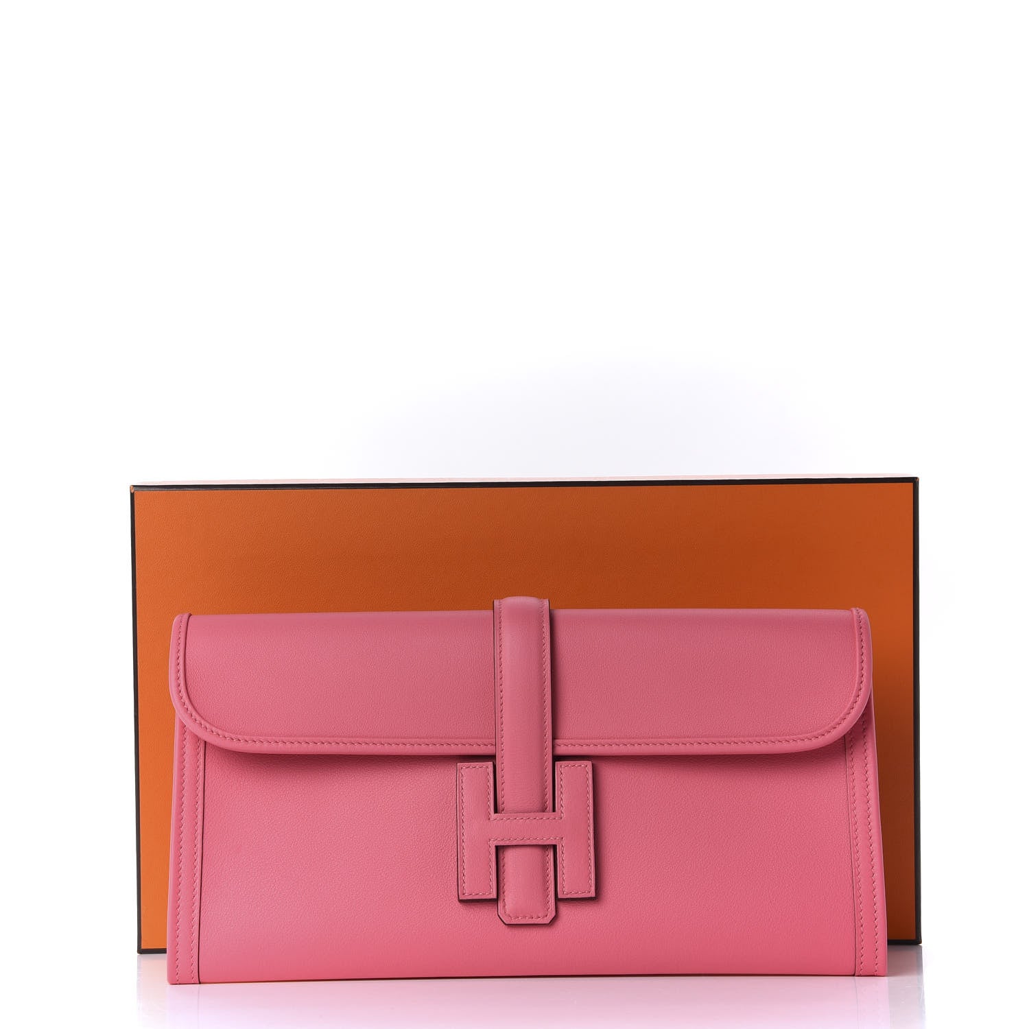 Hermes Swift Jige Elan 29 Clutch Rose Azalee 10 of 10