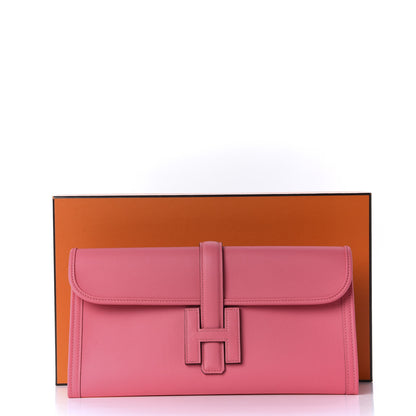 Hermes Swift Jige Elan 29 Clutch Rose Azalee 10 of 10