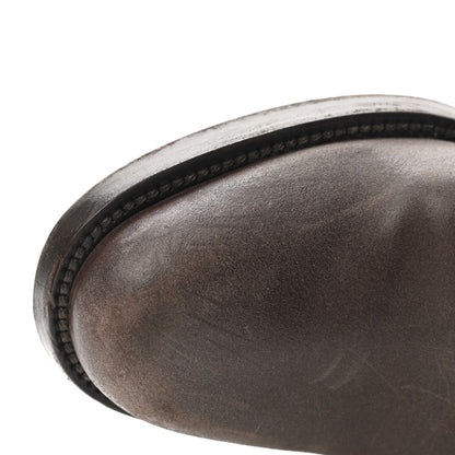 Hermes Etriviere Calfskin Lodge Boots 40 Havane 12 of 17