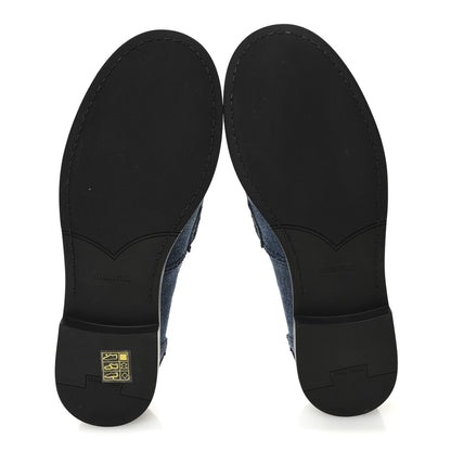 Miu Miu Denim Penny Loafer 40 Denim 6 of 9