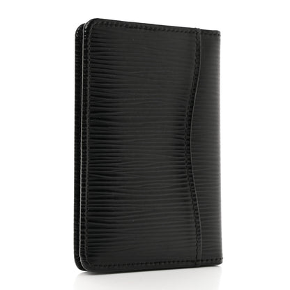 Louis Vuitton Epi Pocket Organizer Black 3 of 7