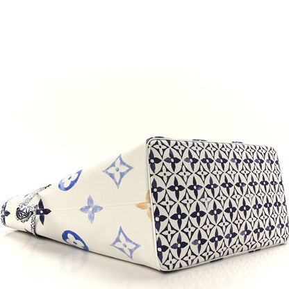 Louis Vuitton Monogram Canvas By The Pool Hamptons 2.0 Neverfull GM Blue 5 of 9