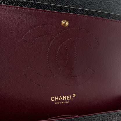 Chanel Caviar Quilted Jumbo Double Flap Black 6 of 10