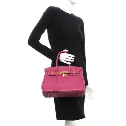 Hermes Togo Birkin 30 Tosca 2 of 37