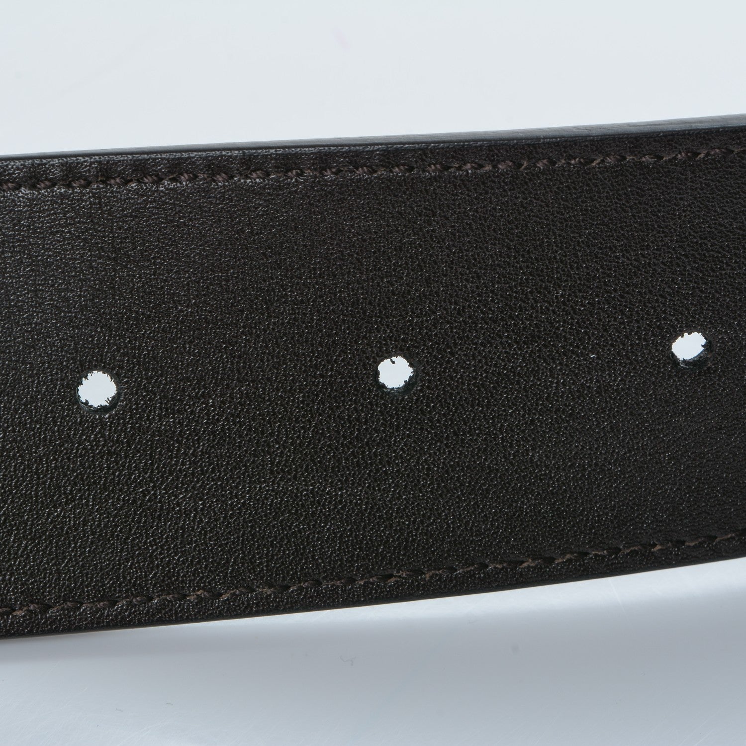 Gucci Moon Calfskin Double G 40mm Belt 100 40 Dark Cocoa 5 of 6
