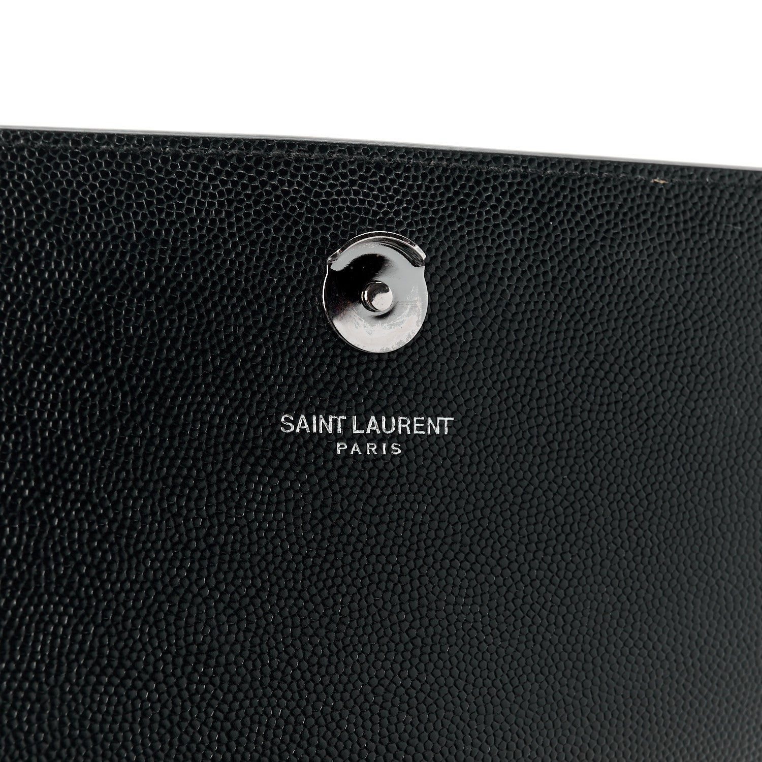 Saint Laurent Grain De Poudre Medium Classic Monogram Monochrome Kate Satchel Black 7 of 11