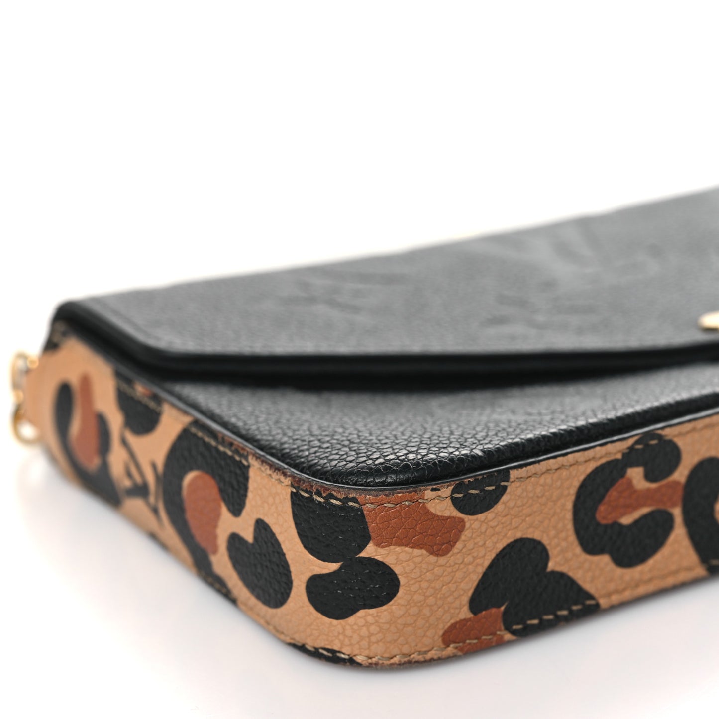 Empreinte Monogram Giant Wild At Heart Felicie Pochette Black