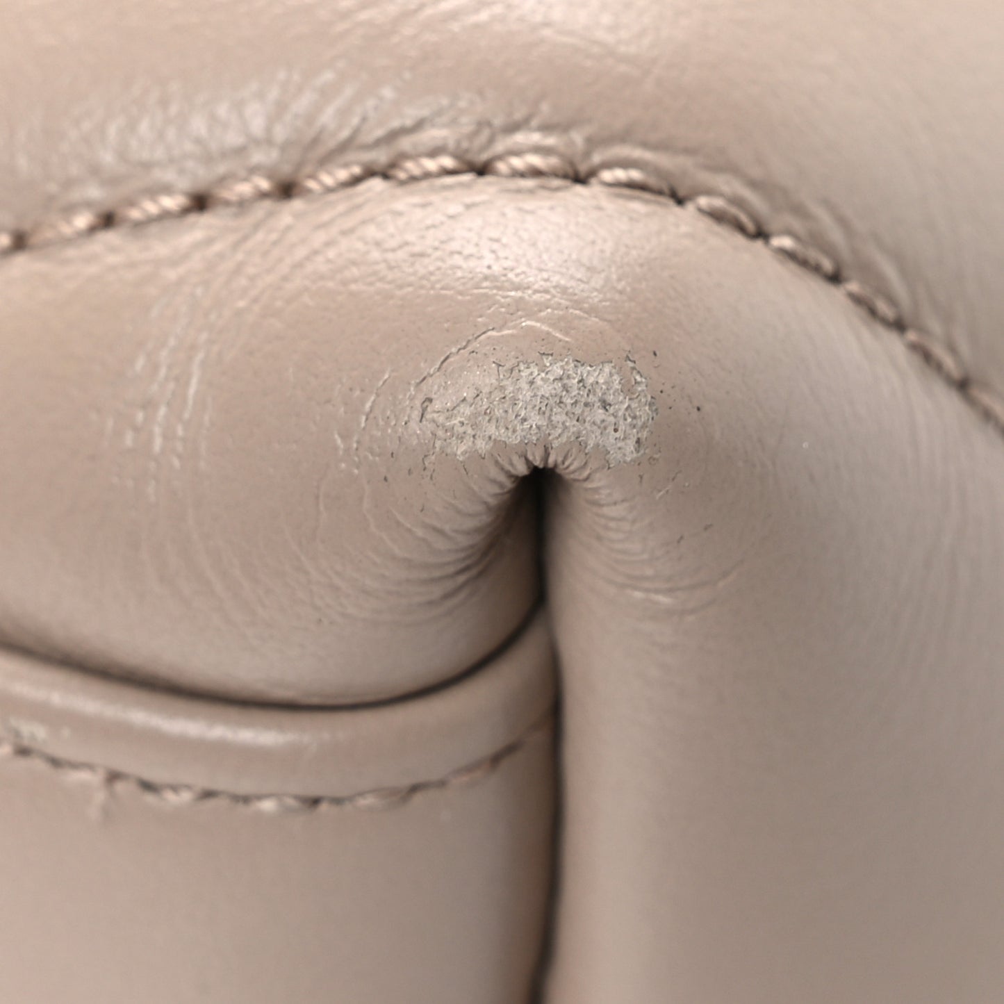 Calfskin Y Quilted Monogram Toy Loulou Crossbody Bag Taupe