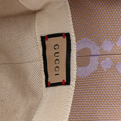 Gucci Monogram Jumbo GG Mosteria Bucket Hat L Beige Lapis 8 of 10