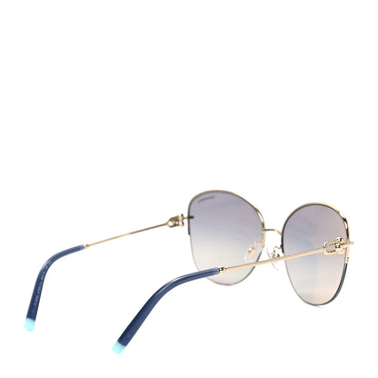 Tiffany TF3082 Round Sunglasses Gold 4 of 6