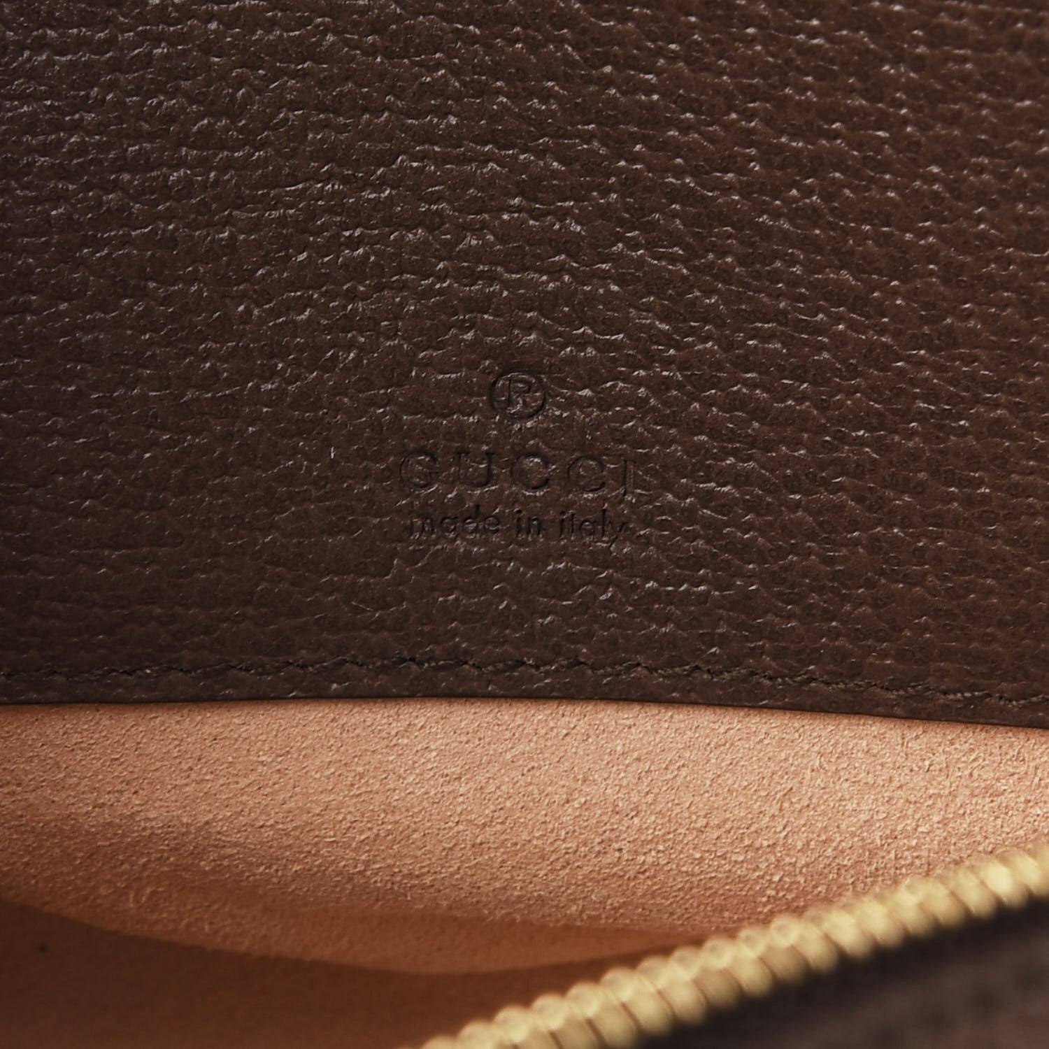 Gucci GG Supreme Monogram Web Mini Ophidia Round Backpack Brown 7 of 10