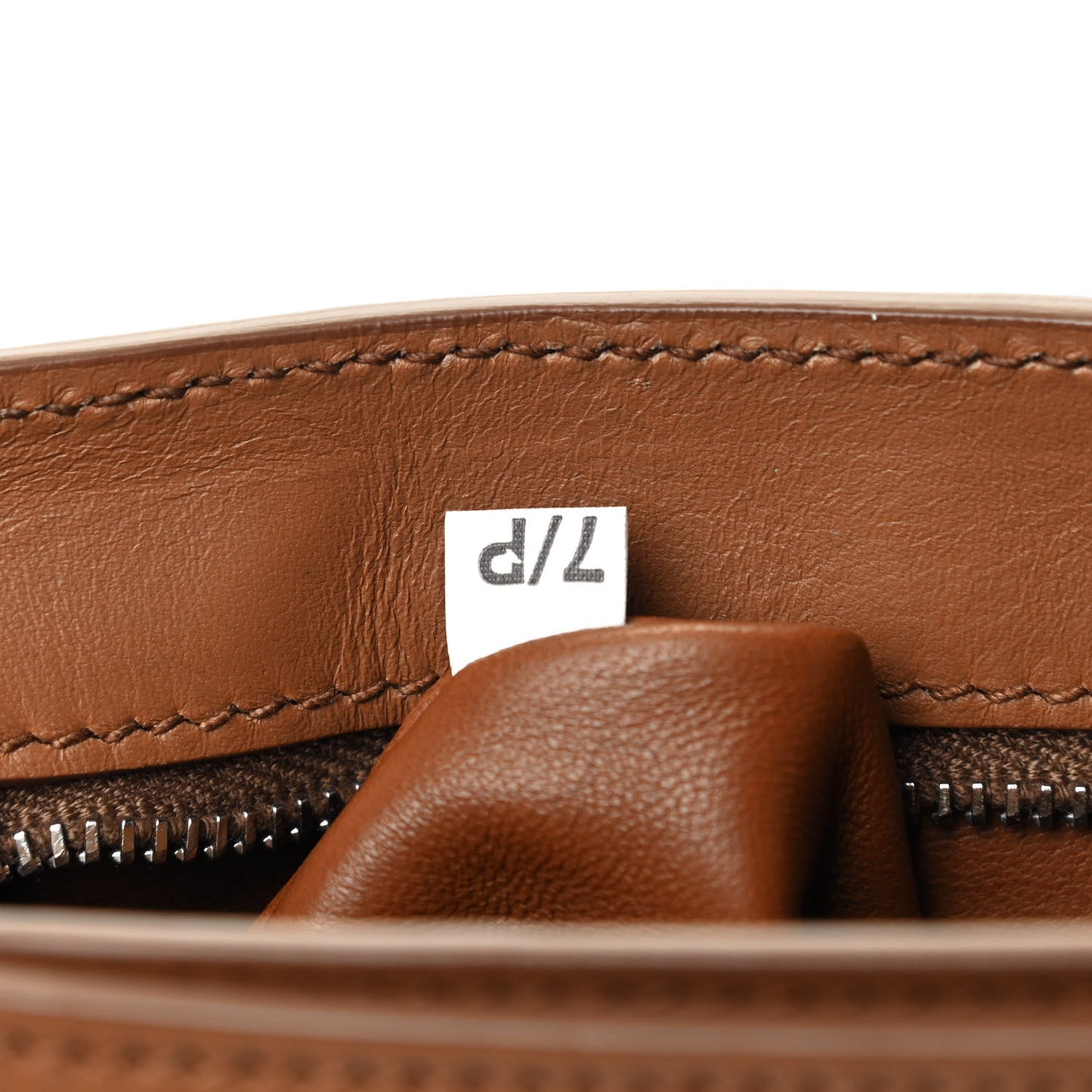 City Calf Bi-Color Crossbody Bag Cannella Marmo