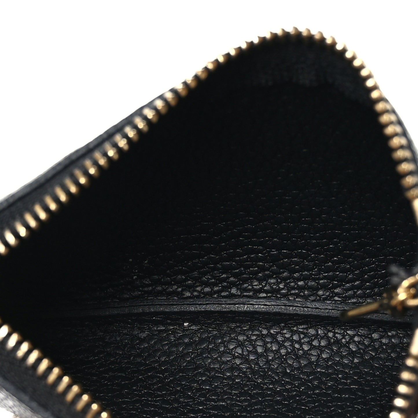 Empreinte Monogram Giant Key Pouch Black Beige