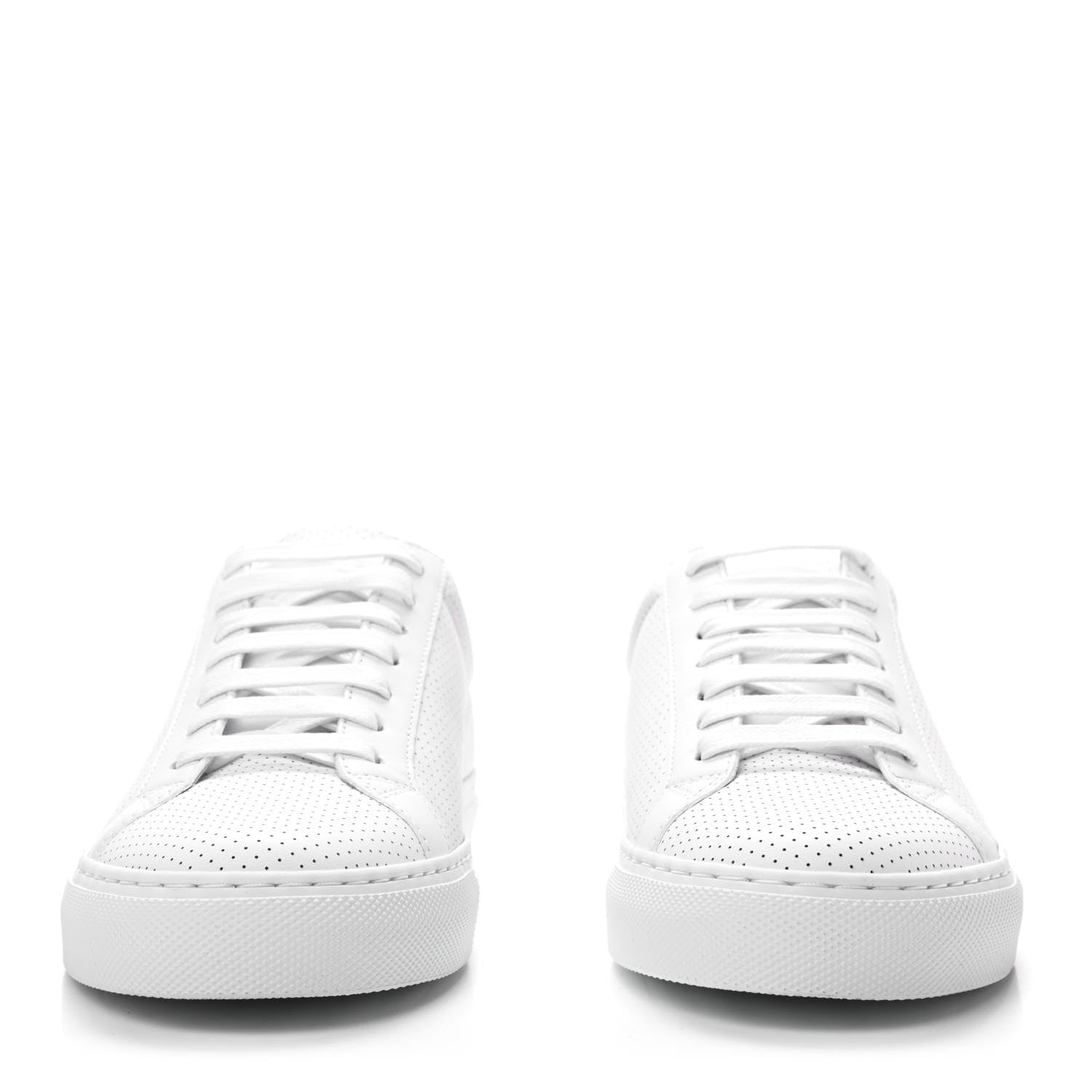 Givenchy Calfskin Perforated Womens Urban Street Sneakers 36 White Pink 2 of 11