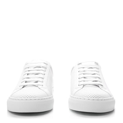 Givenchy Calfskin Perforated Womens Urban Street Sneakers 36 White Pink 2 of 11
