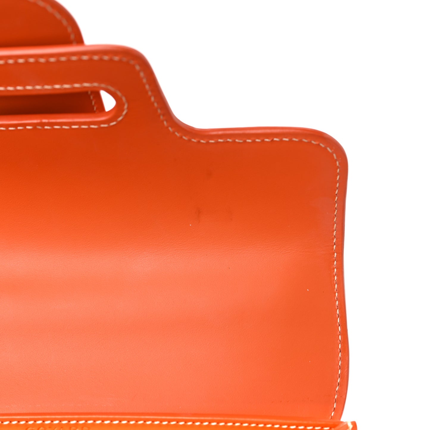 Goyardine Structure Mini Saigon Orange