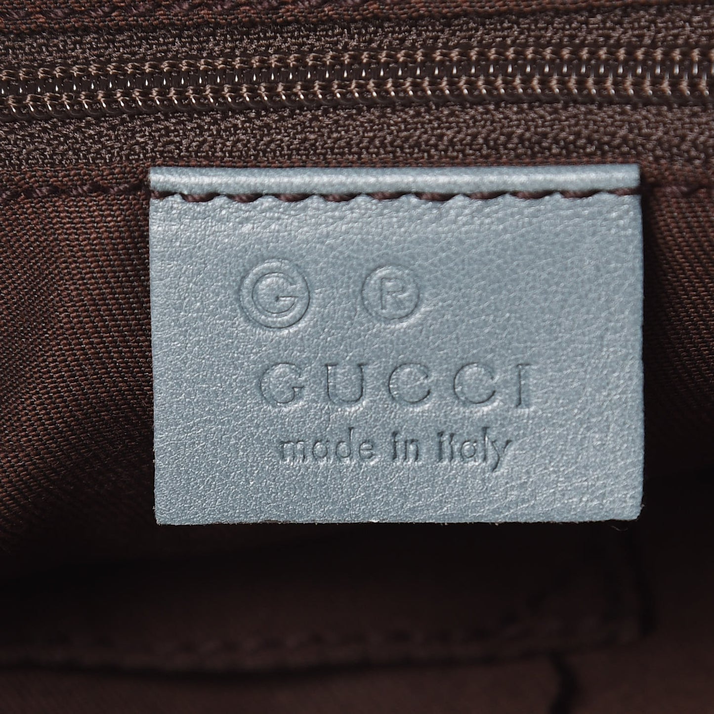 Guccissima Medium New Britt Hobo Blue
