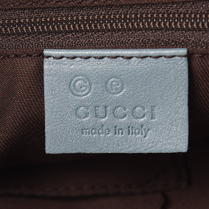 Gucci Guccissima Medium New Britt Hobo Blue 6 of 12