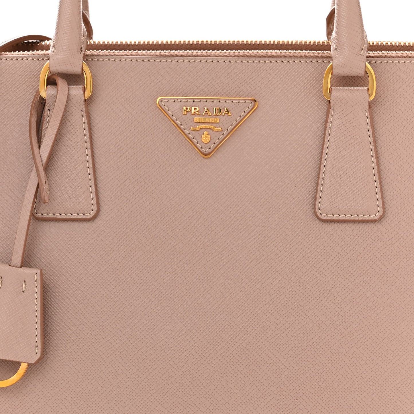 Saffiano Large Galleria Double Zip Tote Cammeo