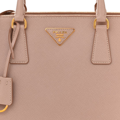 Prada Saffiano Large Galleria Double Zip Tote Cammeo 8 of 12