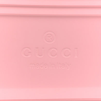 Gucci Rubber Mini Double G Womens Isla Dad Sandals 36 Wild Rose 7 of 10