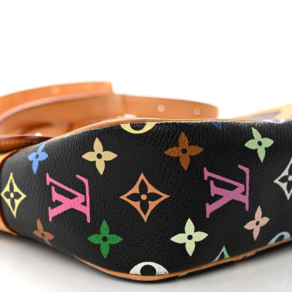 Louis Vuitton Monogram Multicolor Sologne Black 8 of 13