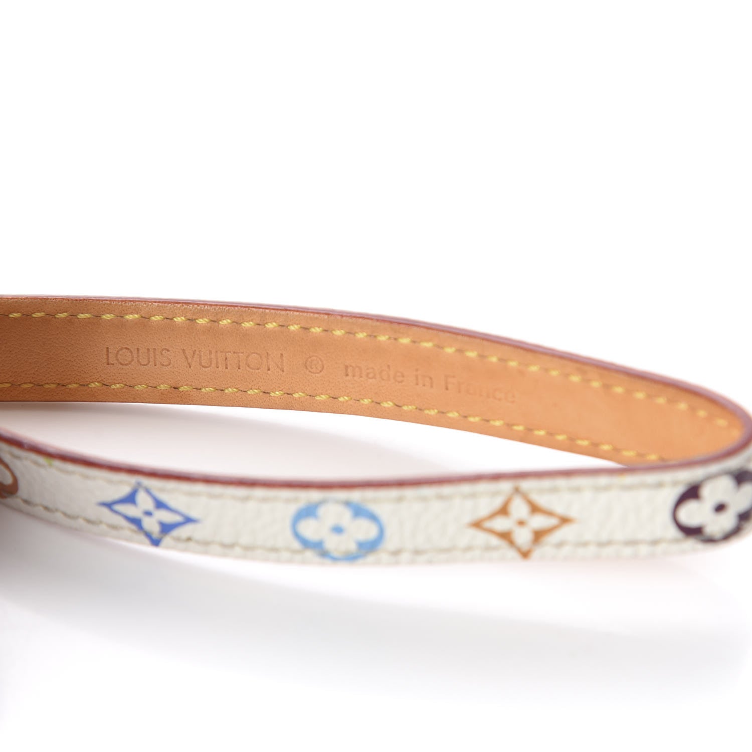 Louis Vuitton Monogram Multicolor Phone Strap White 4 of 5