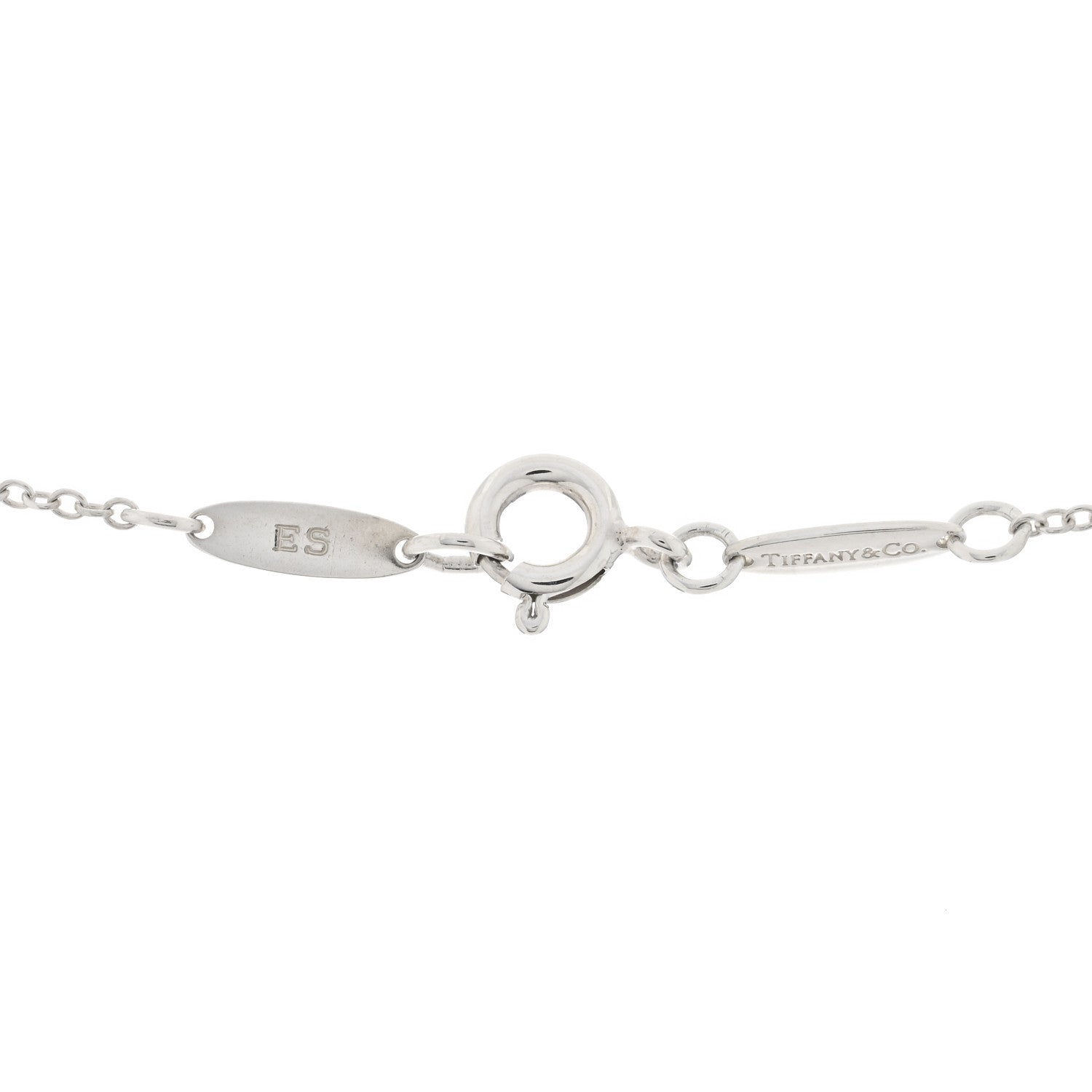 Tiffany Sterling Silver Turquoise Heart Pendant Necklace 3 of 3
