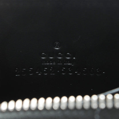 Gucci Guccissima Zip Around Card Case Black 6 of 8