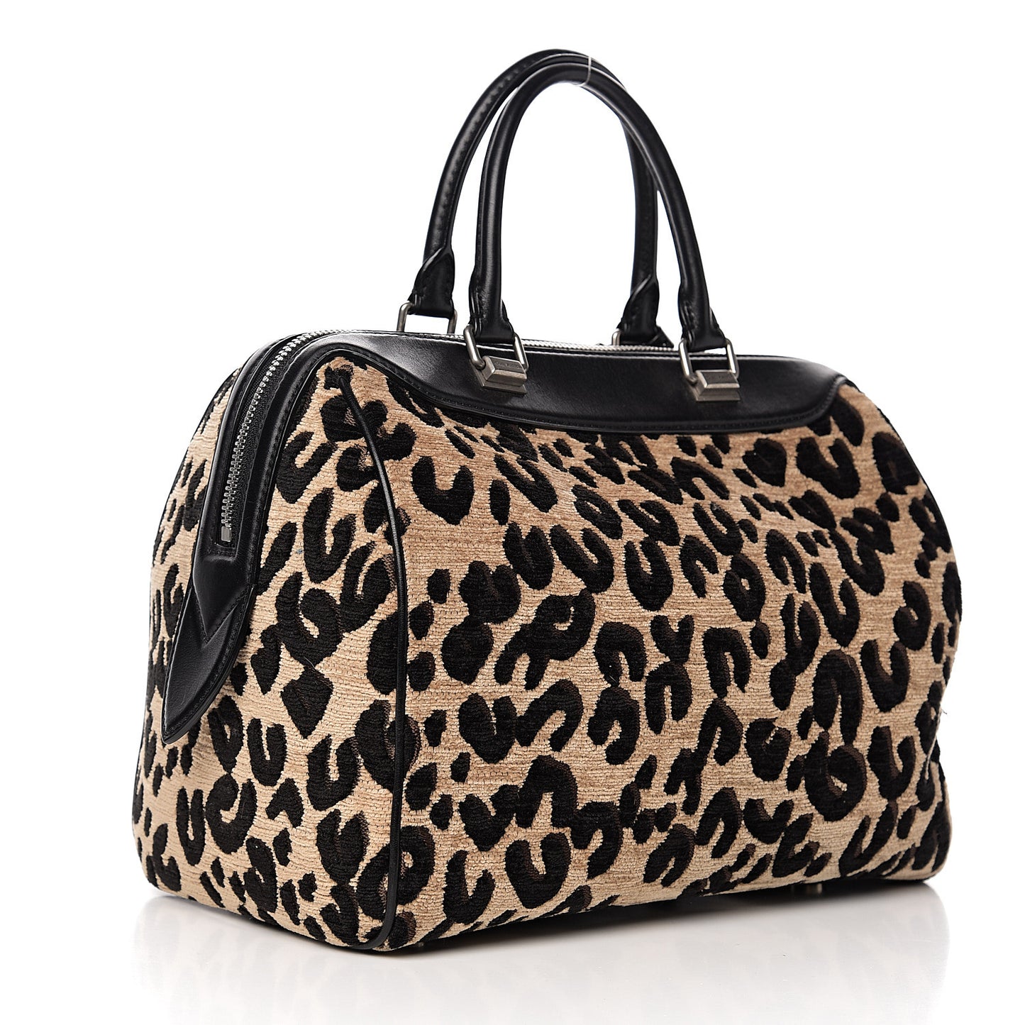 Jacquard Velvet Leopard Print Stephen Sprouse Speedy