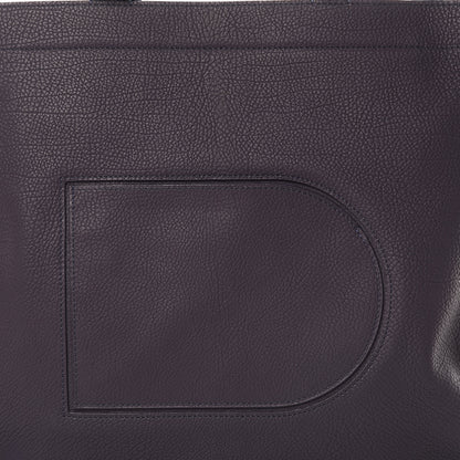 Delvaux Grained Calfskin Le Pin Tote Indigo 11 of 11